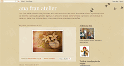 Desktop Screenshot of anafranatelier.blogspot.com