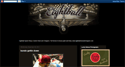 Desktop Screenshot of eightballspeedshop.blogspot.com