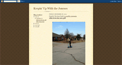 Desktop Screenshot of keepinupwiththejoneses6.blogspot.com