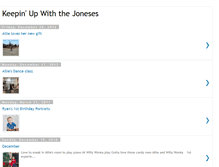 Tablet Screenshot of keepinupwiththejoneses6.blogspot.com
