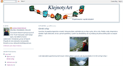 Desktop Screenshot of klejnotyart.blogspot.com