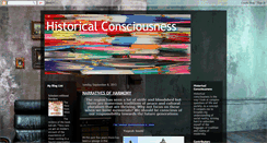 Desktop Screenshot of historicalconsciousness.blogspot.com