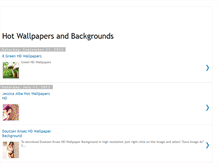 Tablet Screenshot of hot-wallpaper-backgrounds.blogspot.com