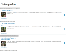 Tablet Screenshot of frisian-garden.blogspot.com