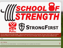 Tablet Screenshot of centergroveschoolofstrength.blogspot.com