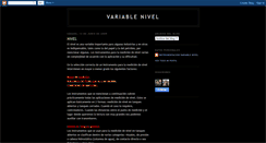 Desktop Screenshot of nivelcomovariable.blogspot.com