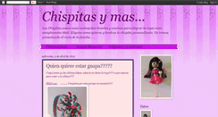 Desktop Screenshot of chispitasymas.blogspot.com