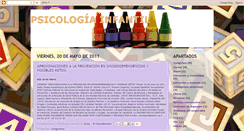 Desktop Screenshot of estudiantespsicologiainfantil.blogspot.com