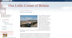 Desktop Screenshot of ourlittlecornerofbritain.blogspot.com