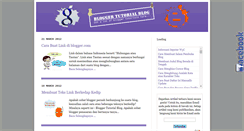 Desktop Screenshot of bloggertutorialblog.blogspot.com