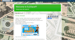 Desktop Screenshot of ez2save.blogspot.com