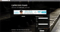Desktop Screenshot of capricio.blogspot.com