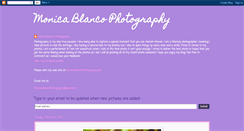 Desktop Screenshot of monicablancophotography.blogspot.com