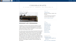 Desktop Screenshot of cerebralwaste.blogspot.com
