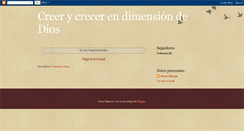 Desktop Screenshot of creerycrecer.blogspot.com