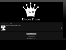 Tablet Screenshot of diecastdeluxe.blogspot.com