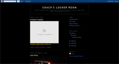 Desktop Screenshot of coachslockerroom.blogspot.com