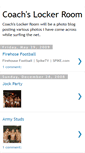 Mobile Screenshot of coachslockerroom.blogspot.com