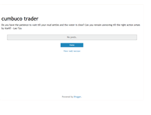 Tablet Screenshot of cumbucotrader.blogspot.com