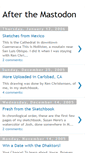 Mobile Screenshot of afterthemastodon.blogspot.com