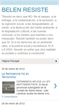 Mobile Screenshot of belenresiste.blogspot.com