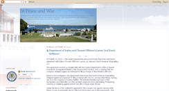 Desktop Screenshot of inpeaceandwar.blogspot.com