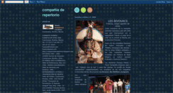 Desktop Screenshot of companiaderepertorio.blogspot.com