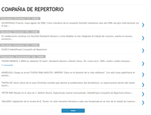 Tablet Screenshot of companiaderepertorio.blogspot.com