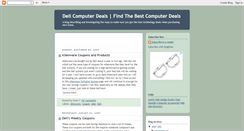 Desktop Screenshot of dellcomputerdeal.blogspot.com