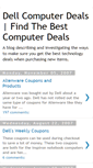 Mobile Screenshot of dellcomputerdeal.blogspot.com