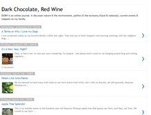 Tablet Screenshot of darkchocolateredwine.blogspot.com