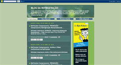 Desktop Screenshot of blogdarefrigeracao.blogspot.com