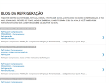 Tablet Screenshot of blogdarefrigeracao.blogspot.com