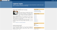 Desktop Screenshot of lugareslegais.blogspot.com