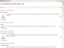 Tablet Screenshot of a-menina-do-fim-da-rua.blogspot.com