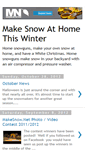 Mobile Screenshot of makesnow.blogspot.com