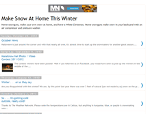 Tablet Screenshot of makesnow.blogspot.com