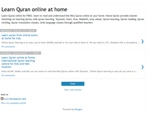 Tablet Screenshot of home-quran.blogspot.com