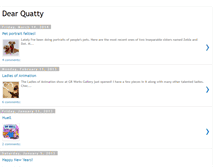 Tablet Screenshot of dearquatty.blogspot.com