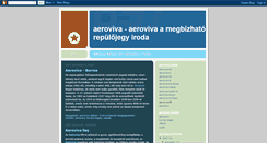 Desktop Screenshot of aeroviva.blogspot.com