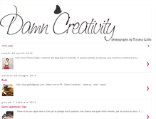 Tablet Screenshot of damncreativity.blogspot.com