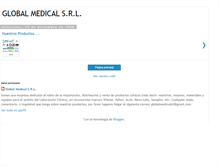 Tablet Screenshot of globalmedicalsrl.blogspot.com