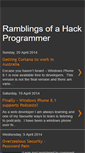 Mobile Screenshot of hackprogrammer.blogspot.com