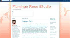 Desktop Screenshot of flamingorosestudio.blogspot.com