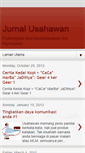 Mobile Screenshot of jurnalusahawan.blogspot.com