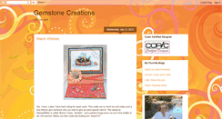Desktop Screenshot of gemstonecreations.blogspot.com