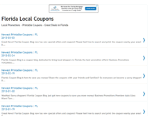 Tablet Screenshot of florida-local-coupons.blogspot.com