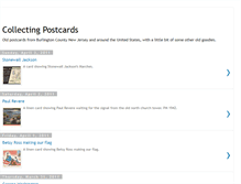 Tablet Screenshot of collectingoldpostcards.blogspot.com