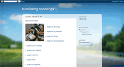 Desktop Screenshot of humiliating-spankingss.blogspot.com