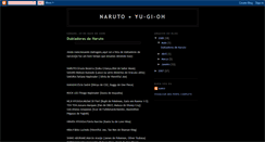 Desktop Screenshot of narutoeyugioh.blogspot.com